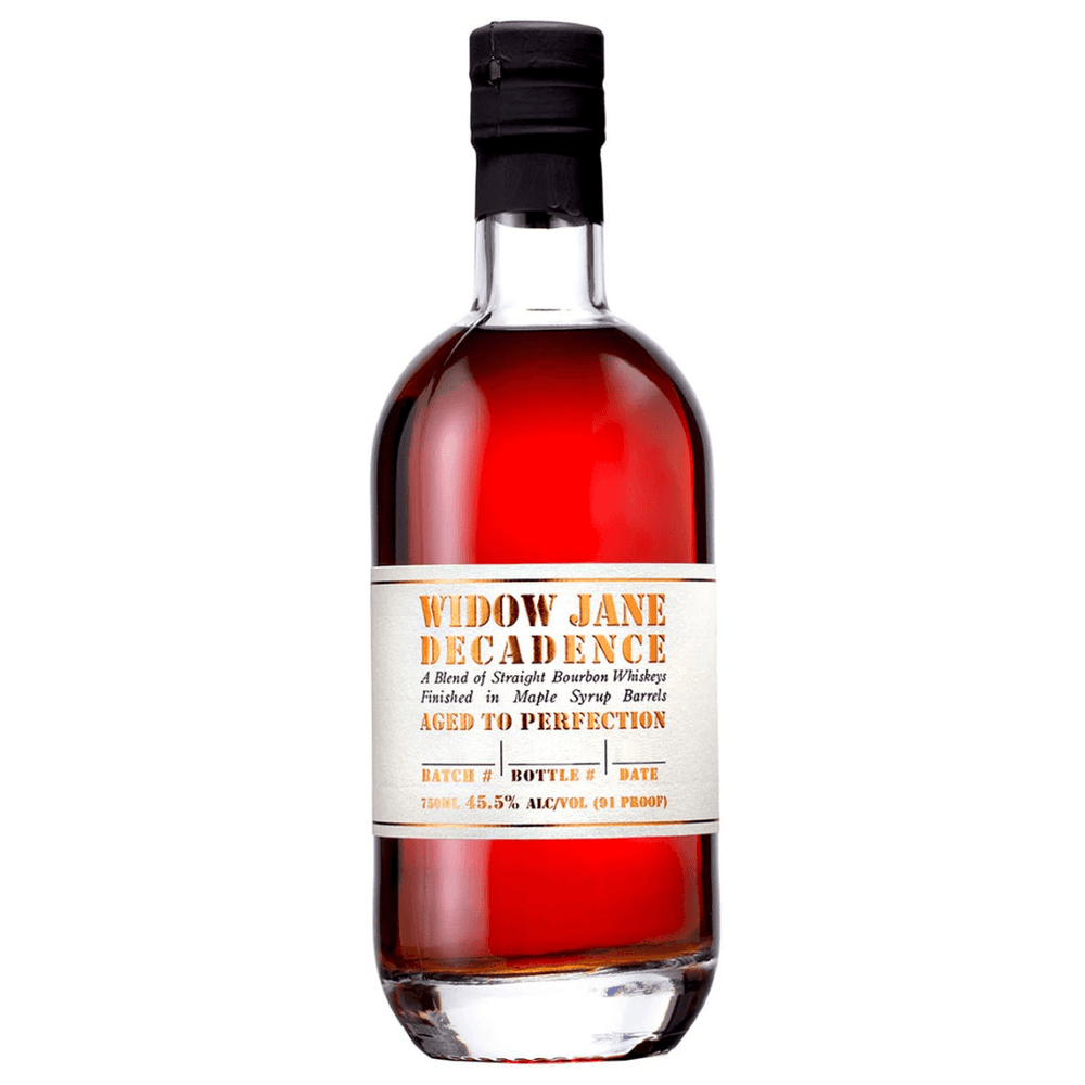Widow Jane Decadence Bourbon Whiskey Finished In Maple Syrup Barrels,.
