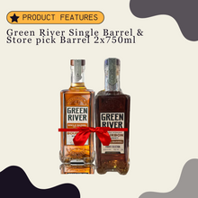 Green River Single Barrel & Store pick Barrel 2x750ml