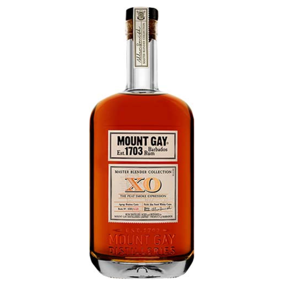 Mount Gay Barbados Rum Master Blended Collection Xo The Peat Smoke Expression 750ml