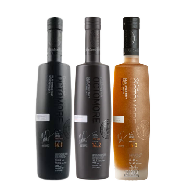Octomore 14 Series Trio Bundle 3x750ml – Preet's Liquors