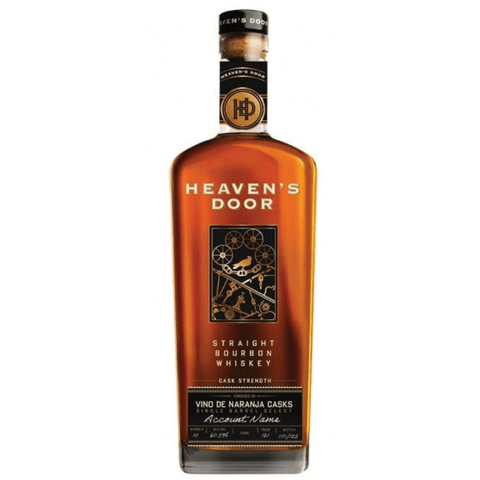 Heaven's Door Single Barrel Cask Strength Vino De Naranja Cask Finished Bourbon Whiskey 750ml - Preet's Barrel