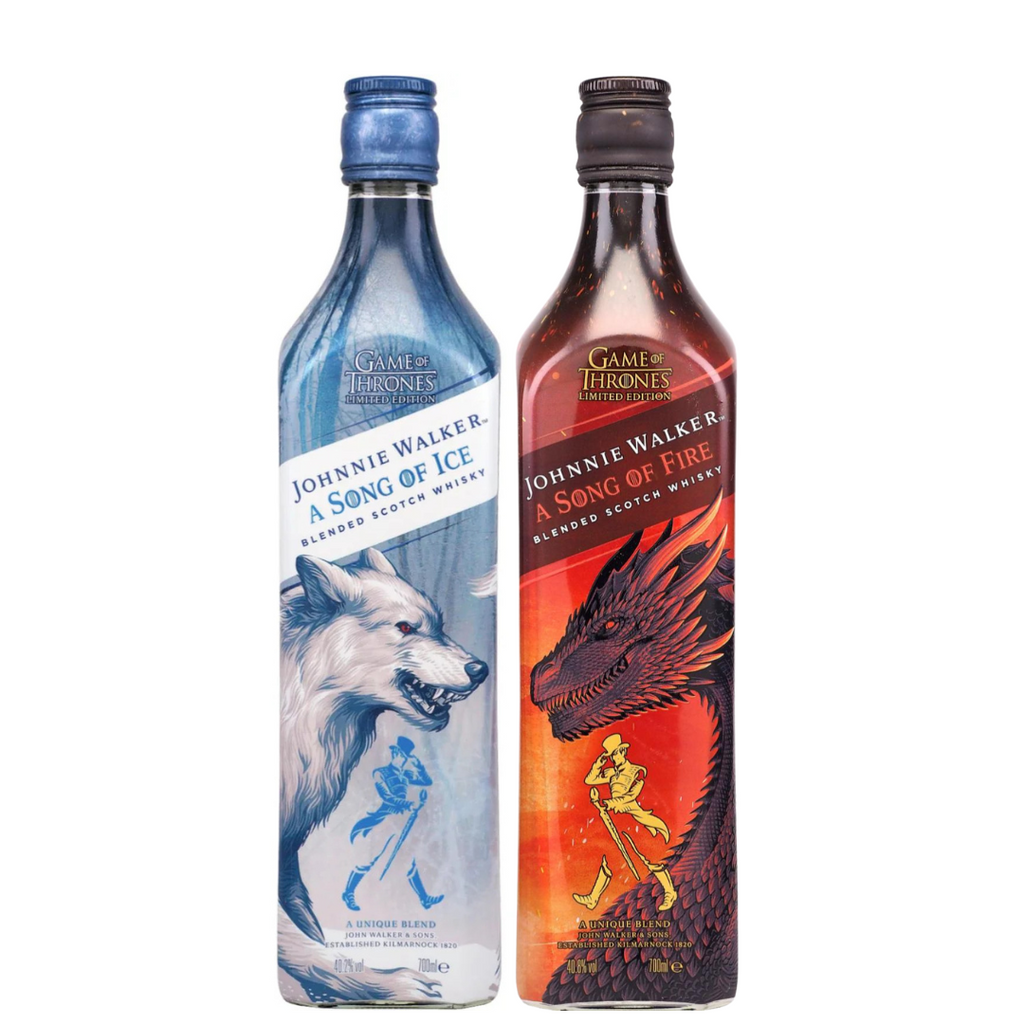 【期間限定セット販売】John Walker 限定ボトル　2本セット Johnnie Walker Game of Thrones Bundle 2x750ml – Preet's Liquors