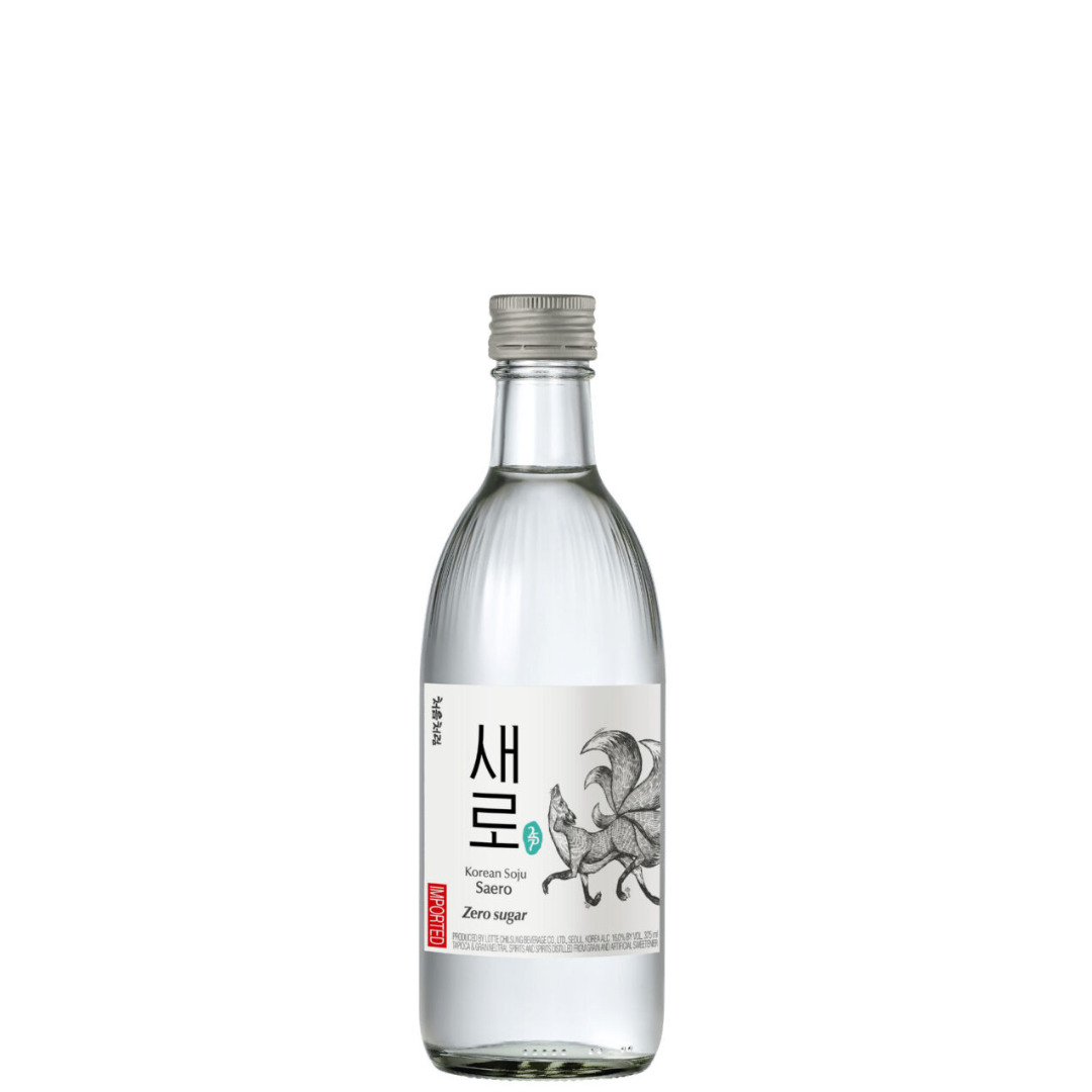Saero Korean Soju Zero Sugar 375ml