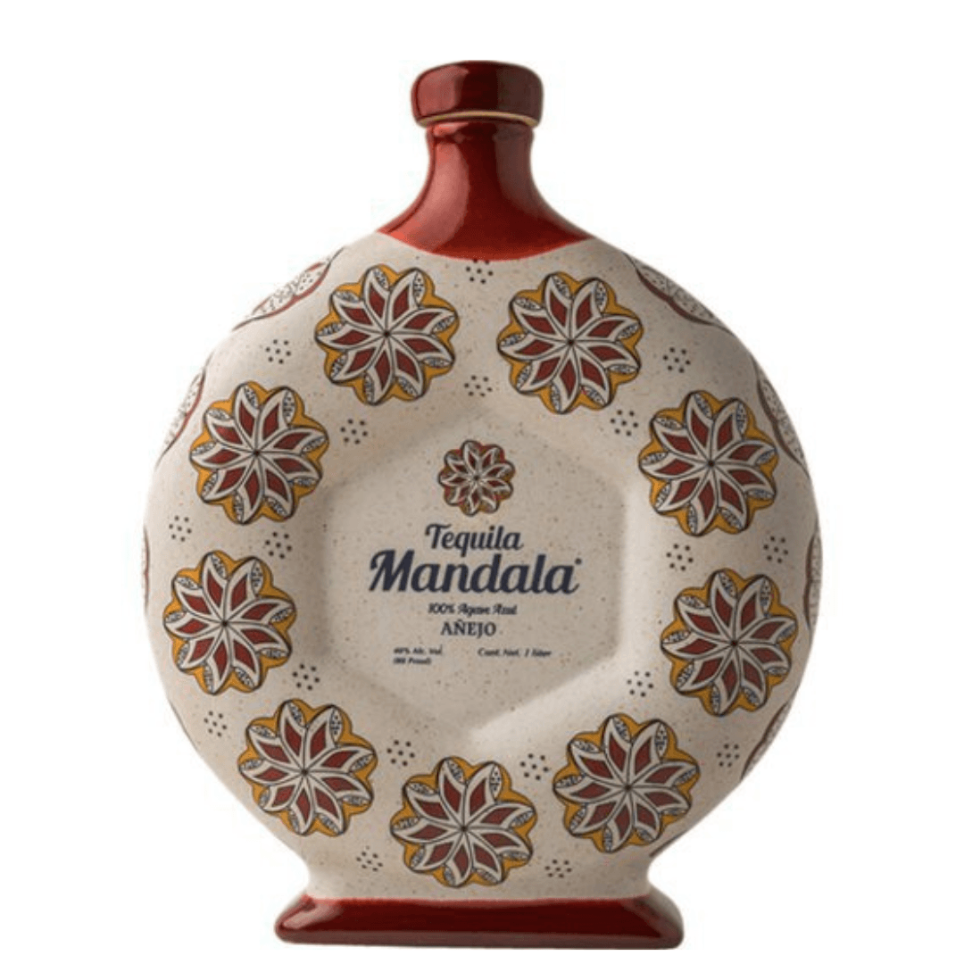 Mandala Añejo Ceramic Bottle 1L - Preet's Barrel