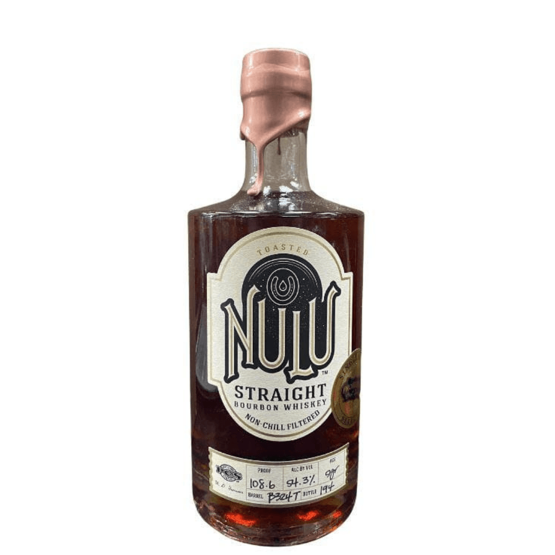 Nulu Toasted Barrel 4 Years old  Single Barrel Select by Prohibition Spirits 750ml