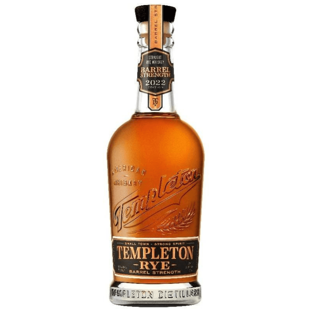 Templeton Rye Barrel Strength 2019 750ml - Preet's Barrel