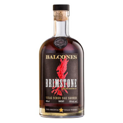 balcones corn whiskey brimstone texas scrub oak smoked pot distilled 106