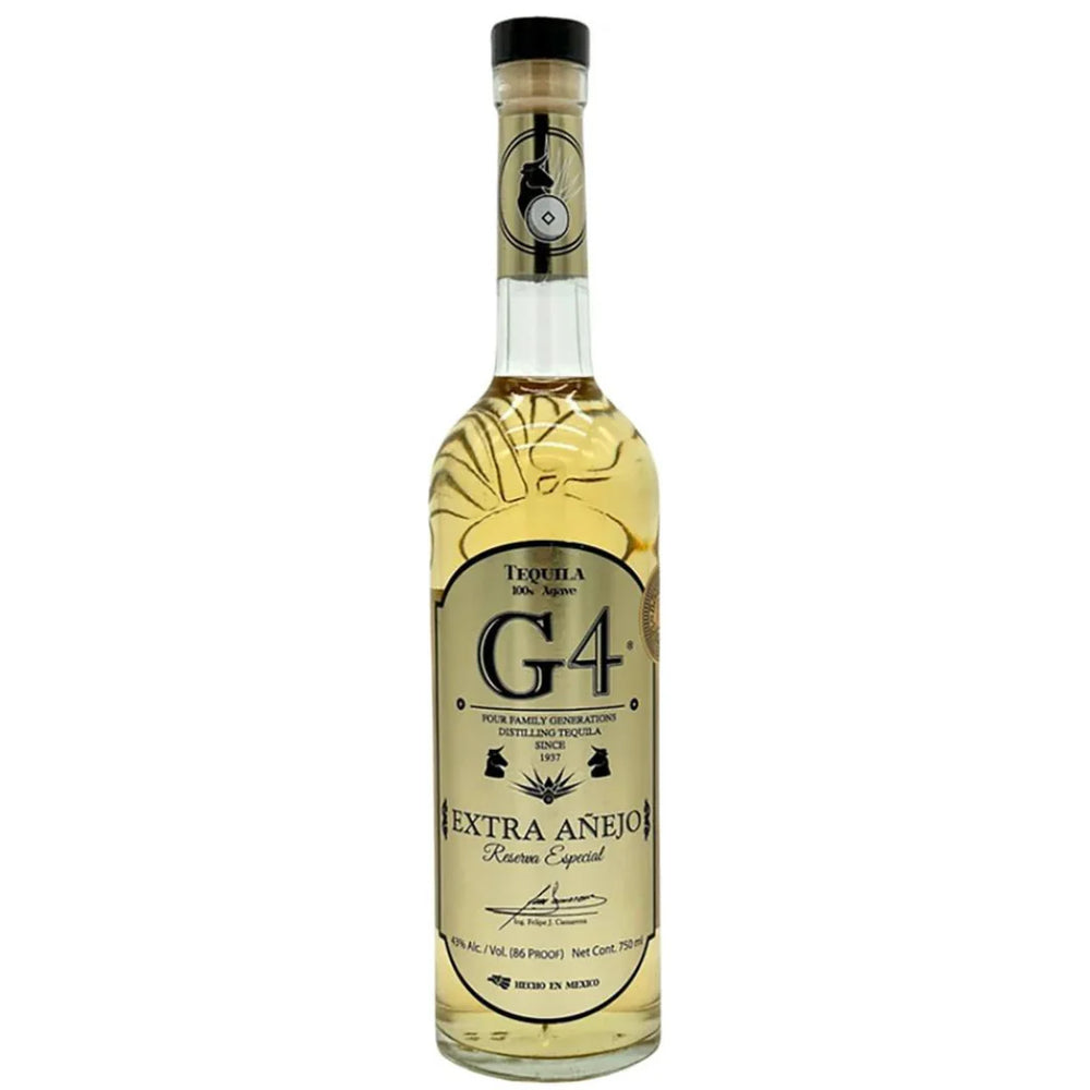 G4 6 Years Reserva Especial De Felipe Camarena Tequila Extra Anejo 750ml