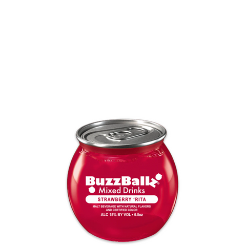 BuzzBallz Strawberry 'Rita 4pack 200ml each