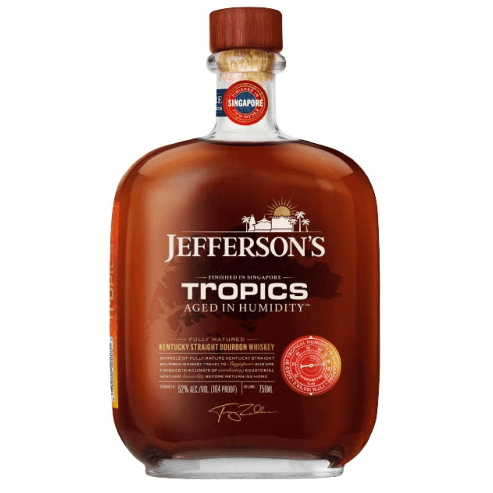 Jeffersons Tropics Finished In Singapore Bourbon 750Ml.