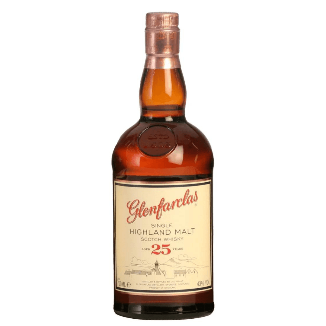Glenfarclas 25 Years Old Single Malt Scotch Whiskey 750ml