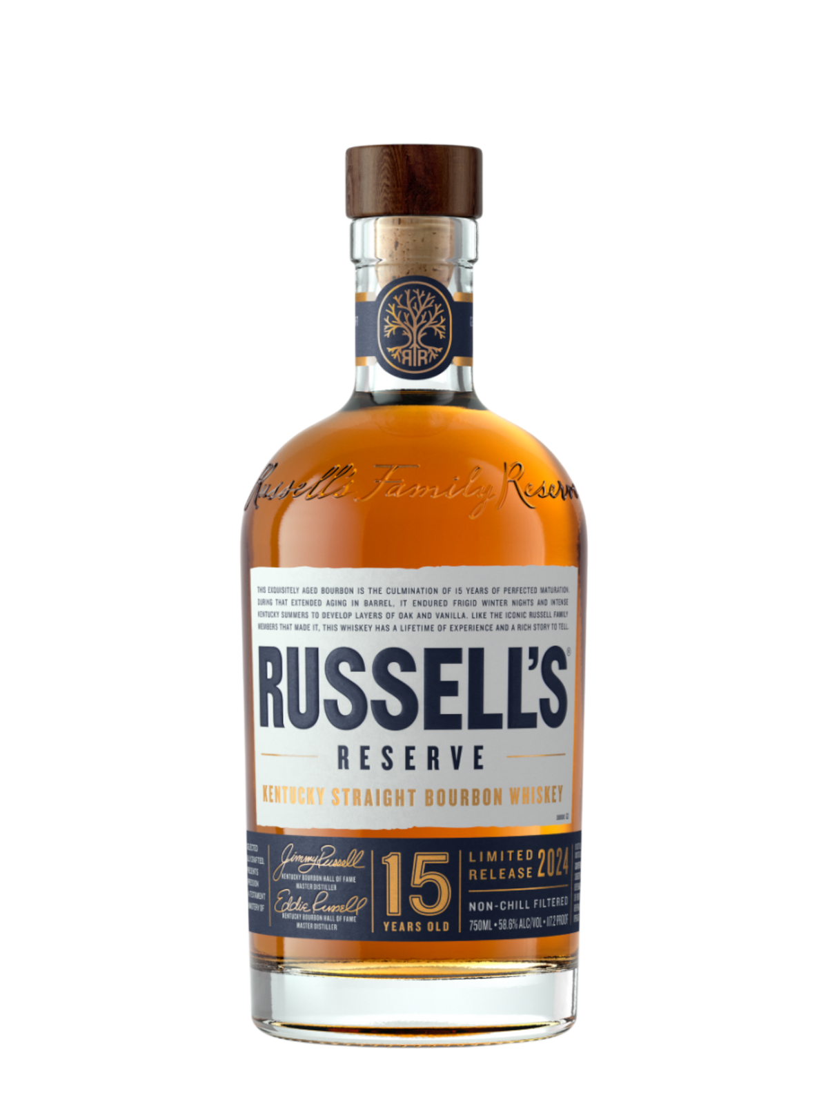 Russell's Reserve Kentucky Straight Bourbon Whisky 15 Year old Limited Release 2024