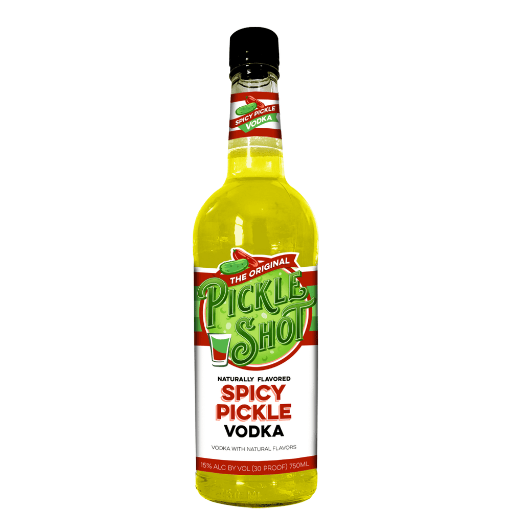 The Original Pickle Shot Spicy Vodka,.
