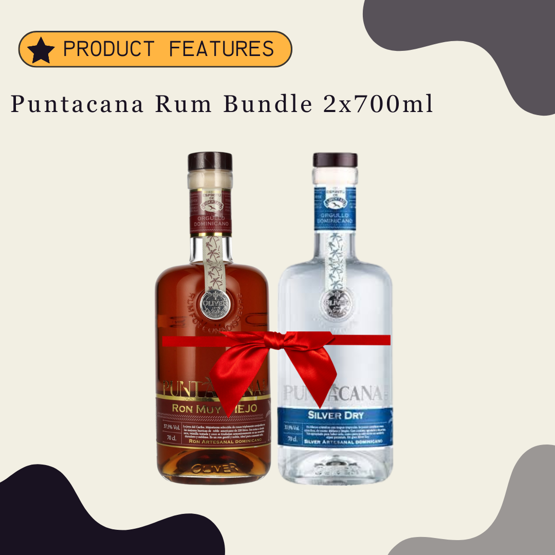 Puntacana Rum Bundle 2x700ml