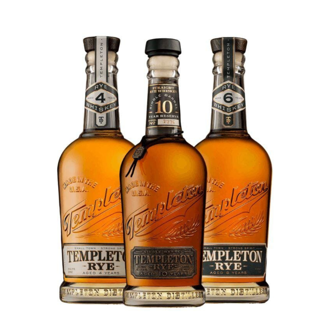 Templeton Rye Legacy Trio 3x750ml