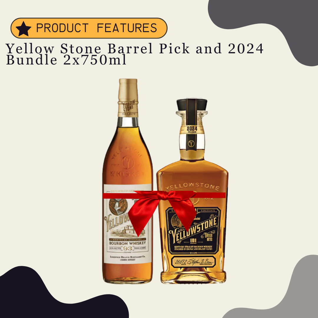 Yellow Stone Barrel Pick and 2024 Bundle 2x750ml