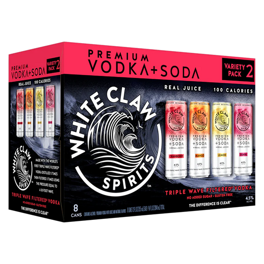 White Claw Vodka Soda Variety #2 8x355ml