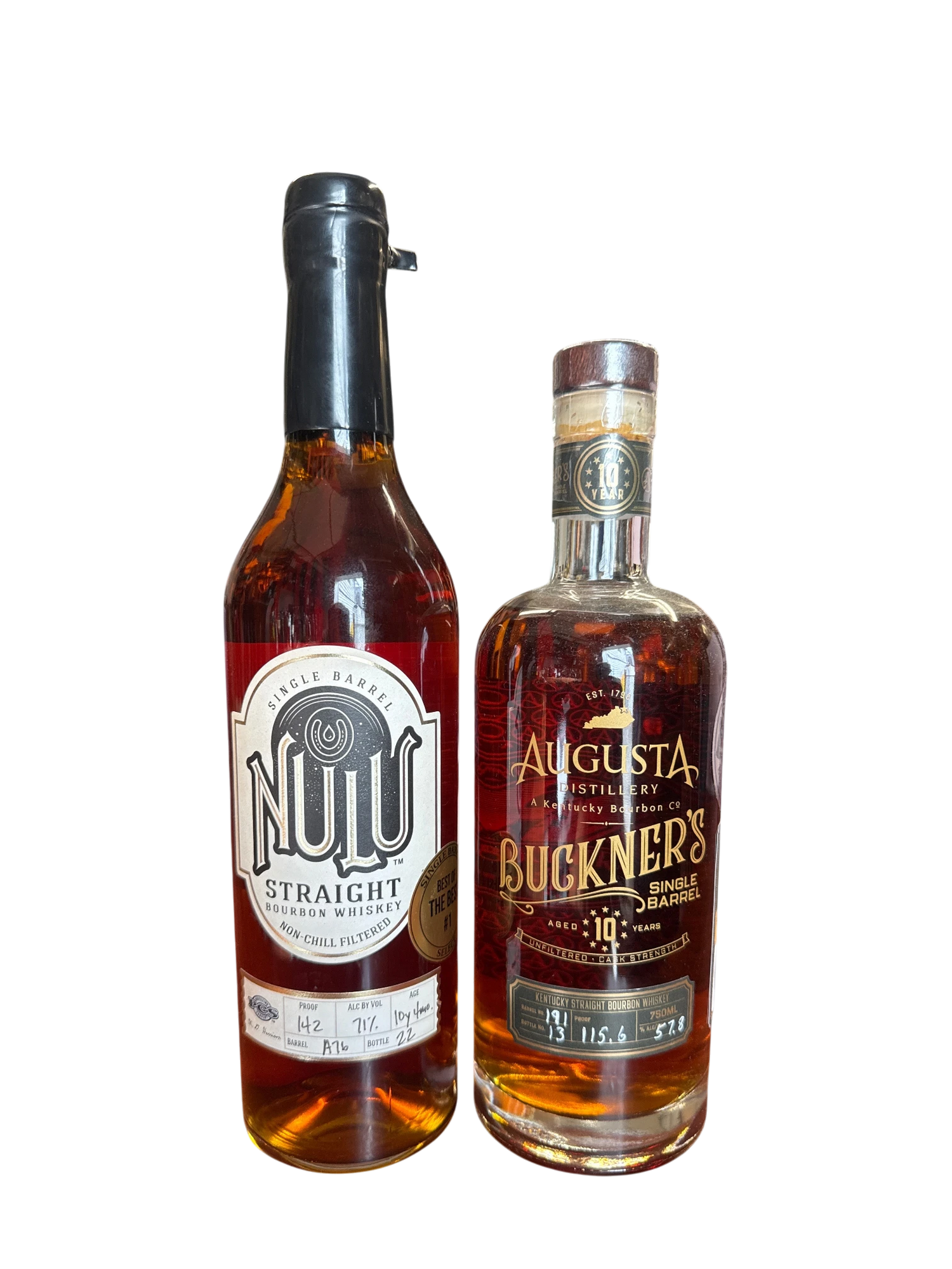Nulu & Augusta Single Barrel Bourbon Bundle