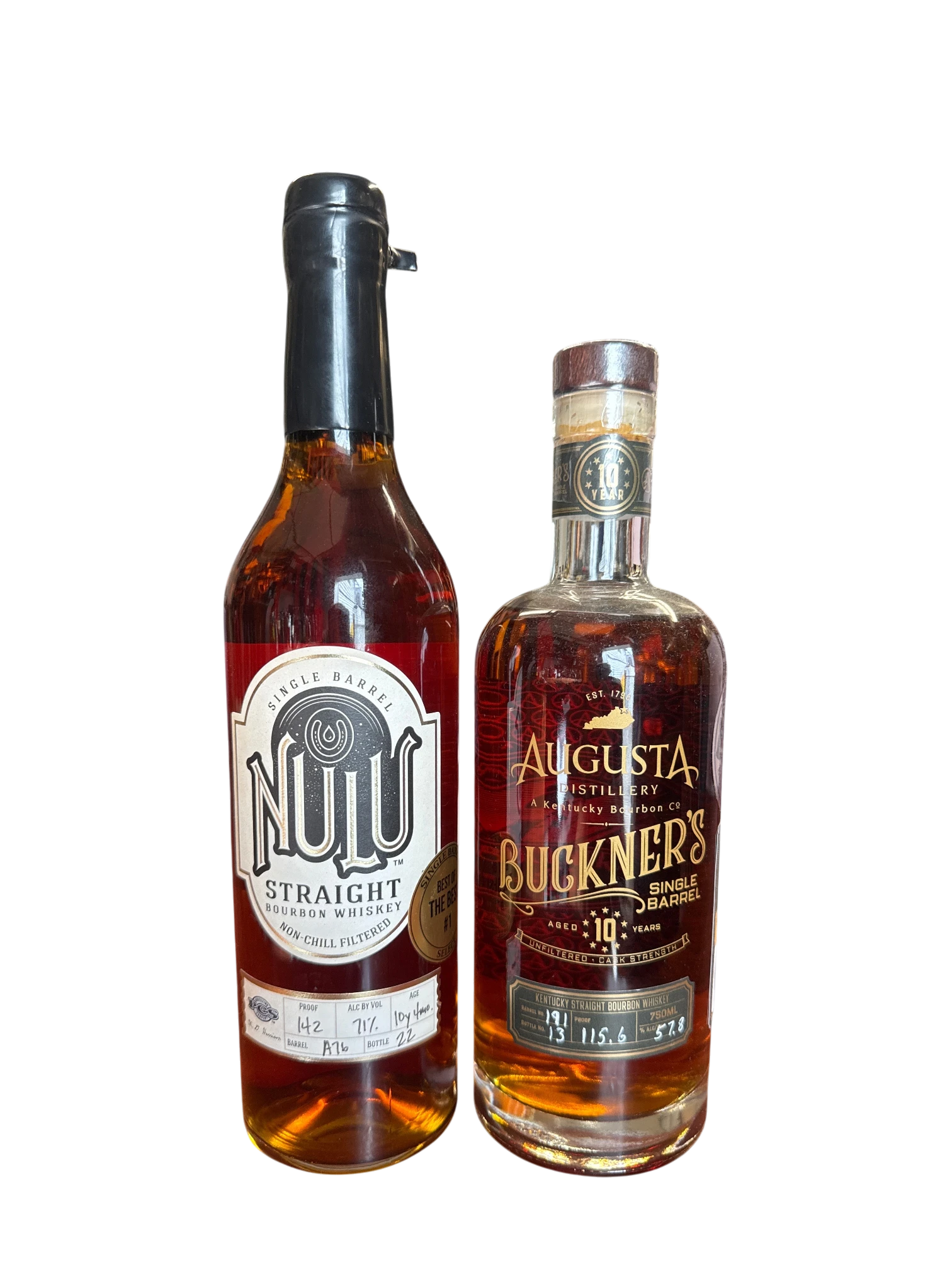 Nulu & Augusta Single Barrel Bourbon Bundle