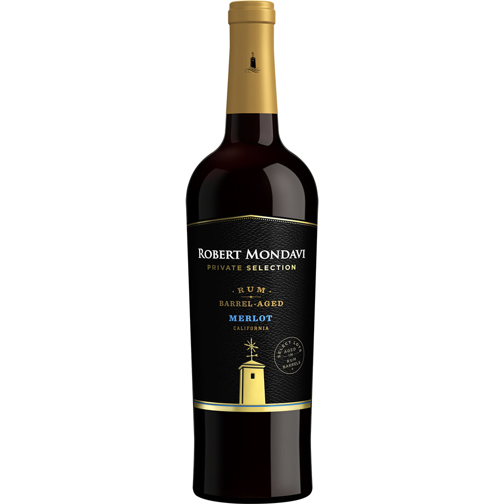 Robert Mondavi Private Selection Rum Barrels Merlot 750ml