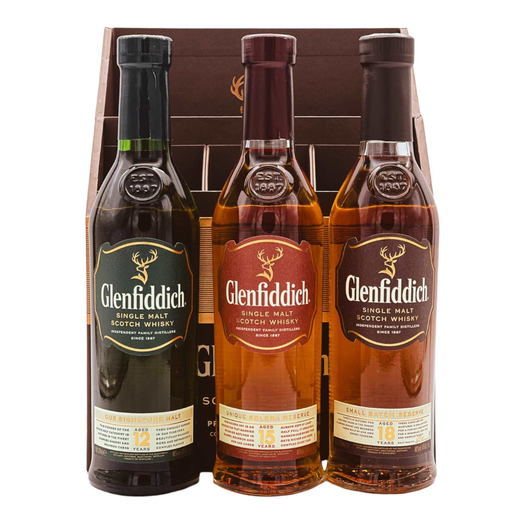 Glenfiddich Single Malt  3 Pack 3X200 Ml.