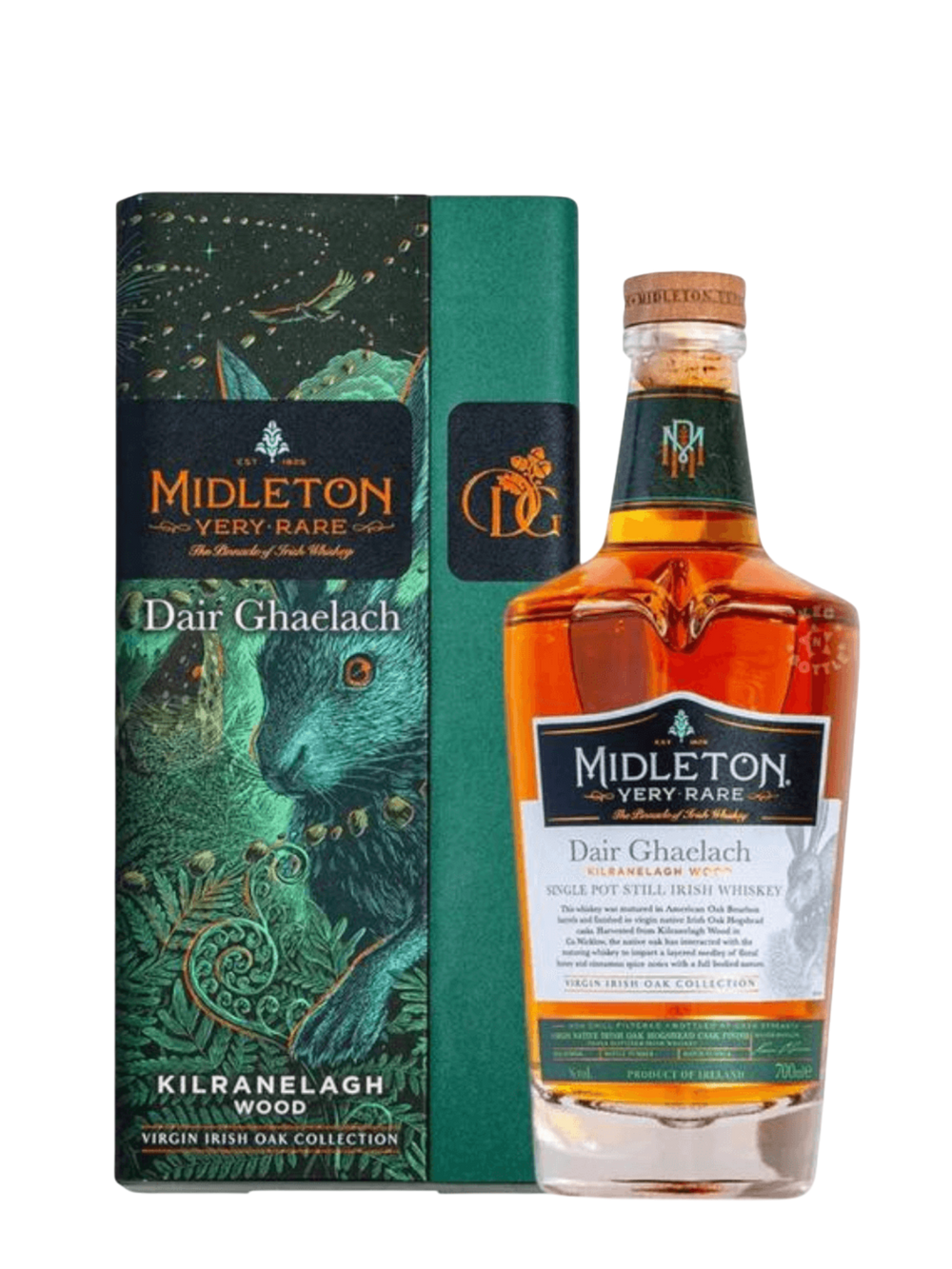 Midleton Single Pot Still Irish Whiskey Very Rare Dair Ghaelach Kilranelagh Wood Tree No 6, 113.6 proof
