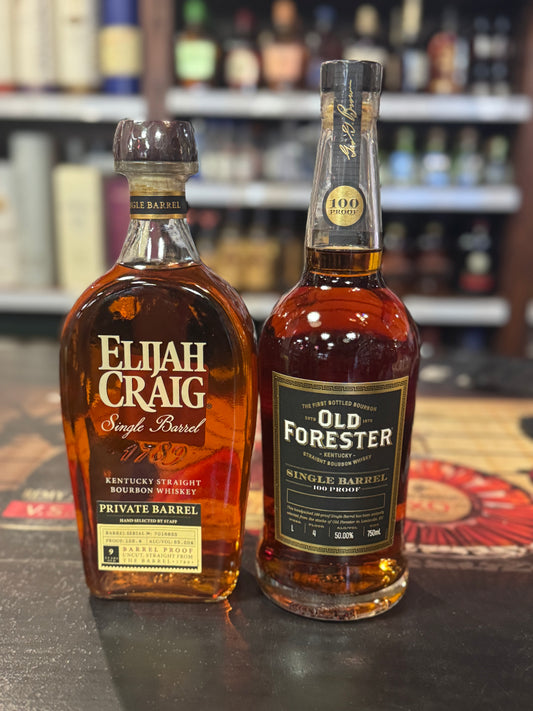 Old Foster And Elijah Craig 750Store Pick
