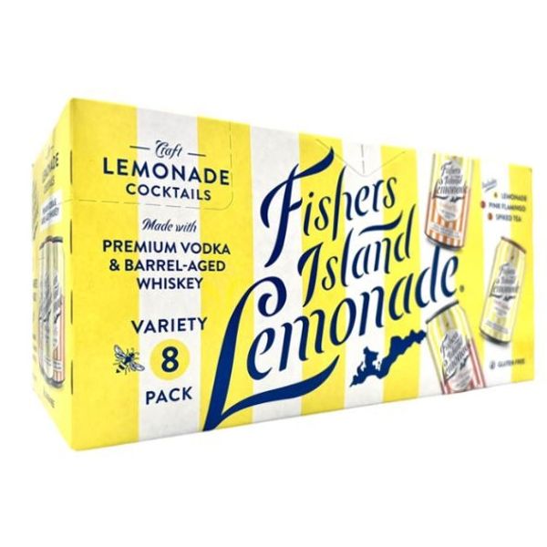 Fishers Island Spiked Lemonade Variety 8 Pack