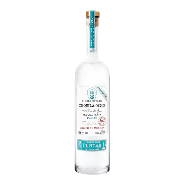 Tequila Ocho Single Estate 2023 Plata Puntas 106 Overproof