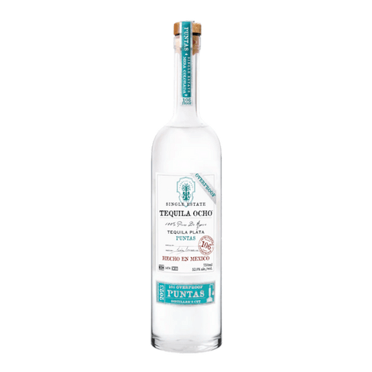Tequila Ocho Single Estate 2023 Plata Puntas 106 Overproof