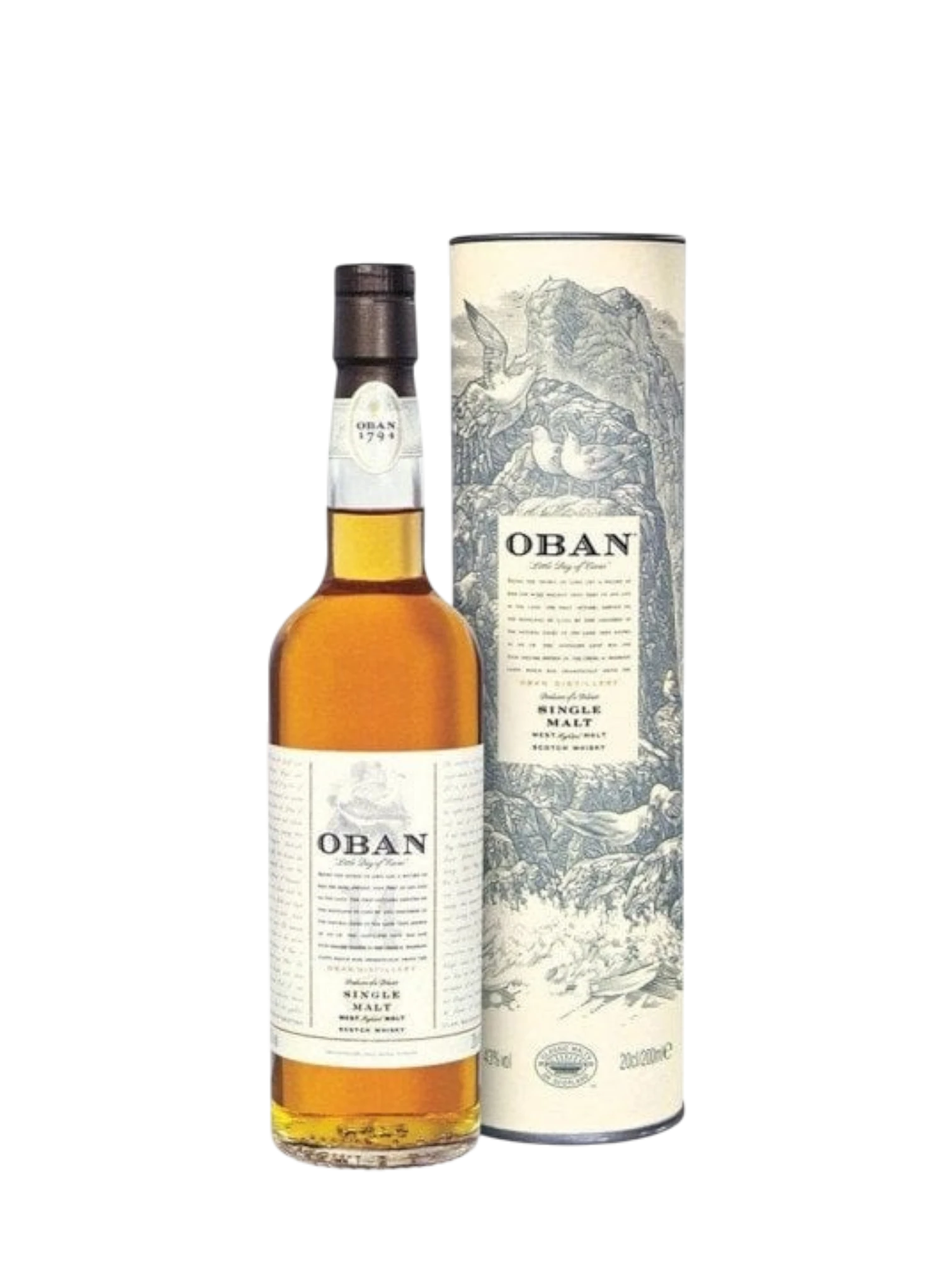 Oban 14 Years Old Single Malt Scotch Whisky 750Ml