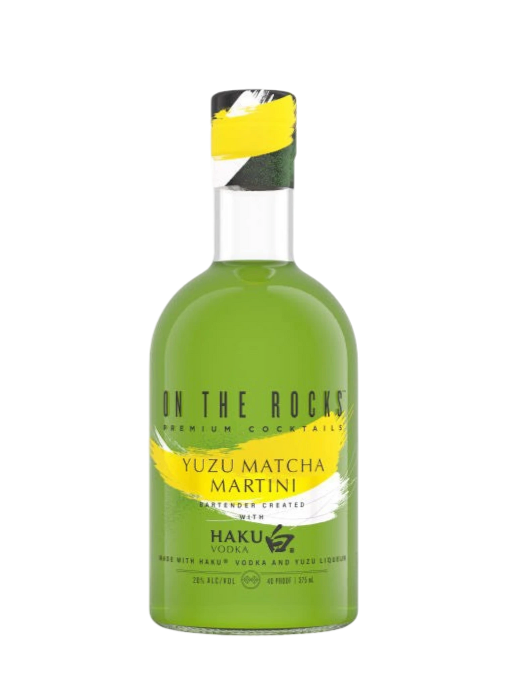 On The Rocks Yuzu Matcha Martini 375ml