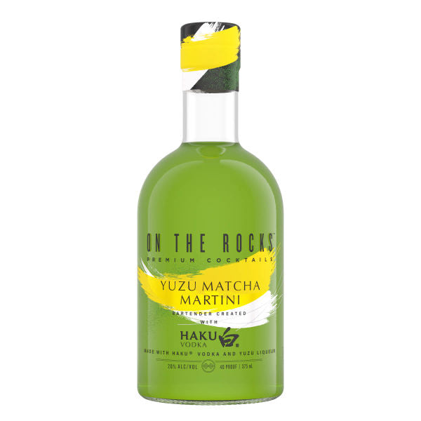 On The Rocks Yuzu Matcha Martini 375ml
