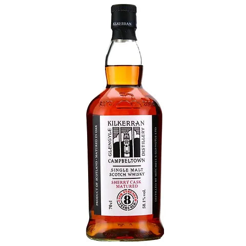 Kilkerran Sherry Cask 8 Years Old Cask Strength Whiskey 700ml