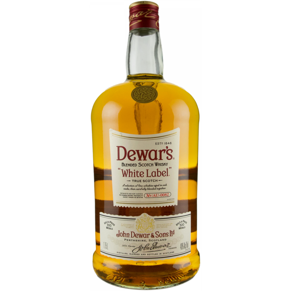 Dewar's White Label Blended Scotch Whisky 1.75L