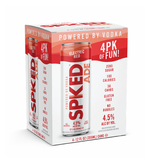 Spkedade  Electric Red 12oz 4 pack