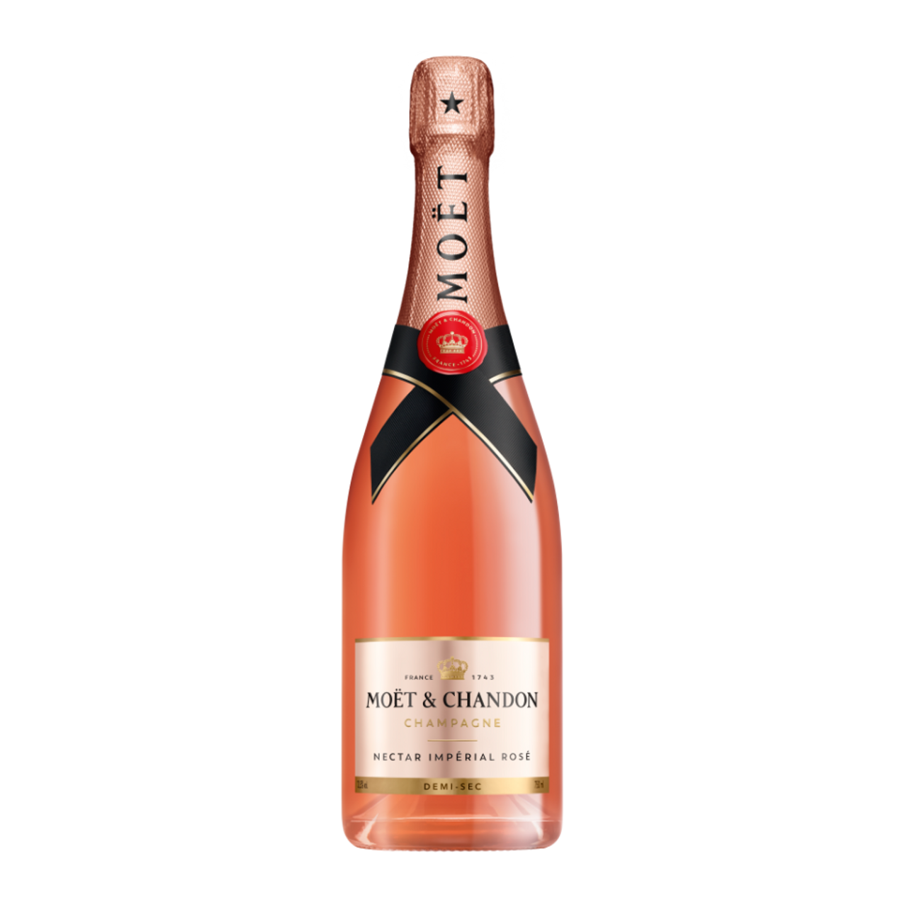 Moet & Chandon Nectar Imperial Rose Champagne 750ml,.