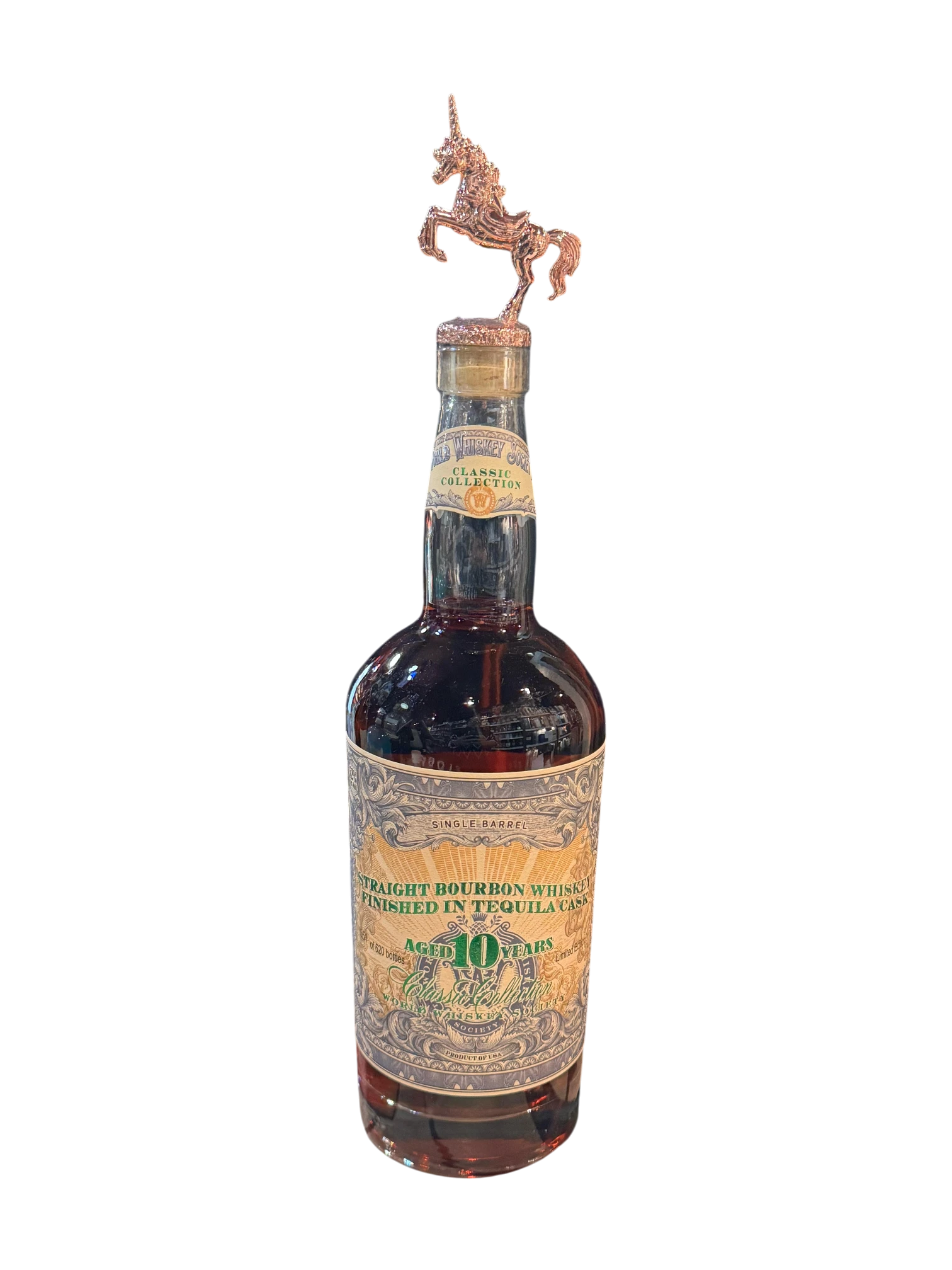 World Whiskey Collection 10Yr Finished In tequila Cask 104 Pproof