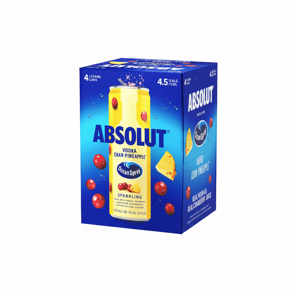 Absolut Vodka Cran - Pineapple