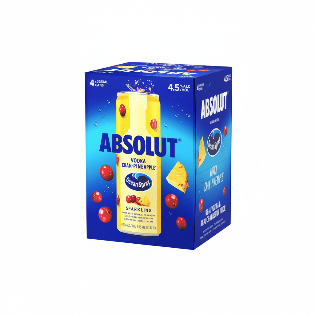 Absolut Vodka Cran - Pineapple