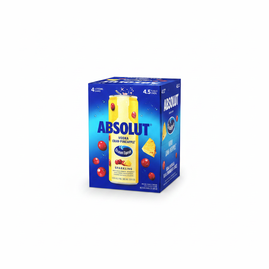 Absolut Vodka White Cran Peach