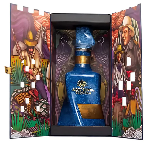 Adictivo Añejo Blue Ceramic Tequila 750ml