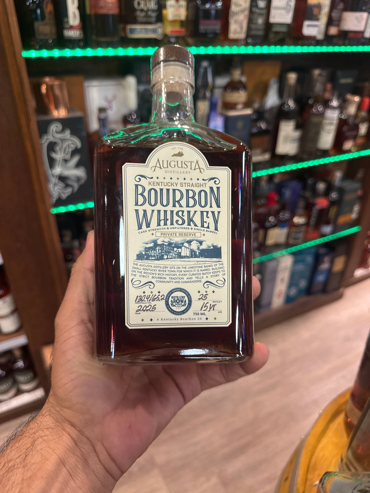 Agusta Private Reserve Bourbon Whiskey 750ml