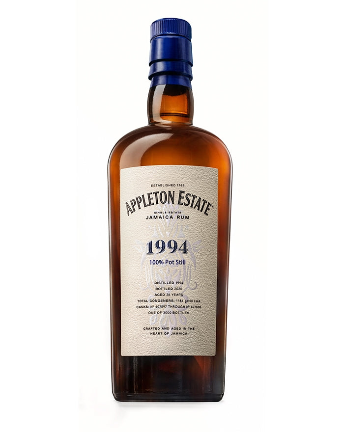 Appleton Estate 1994 Jamaica Rum Hearts Collection ) Bottle No 2020 Of 3000.