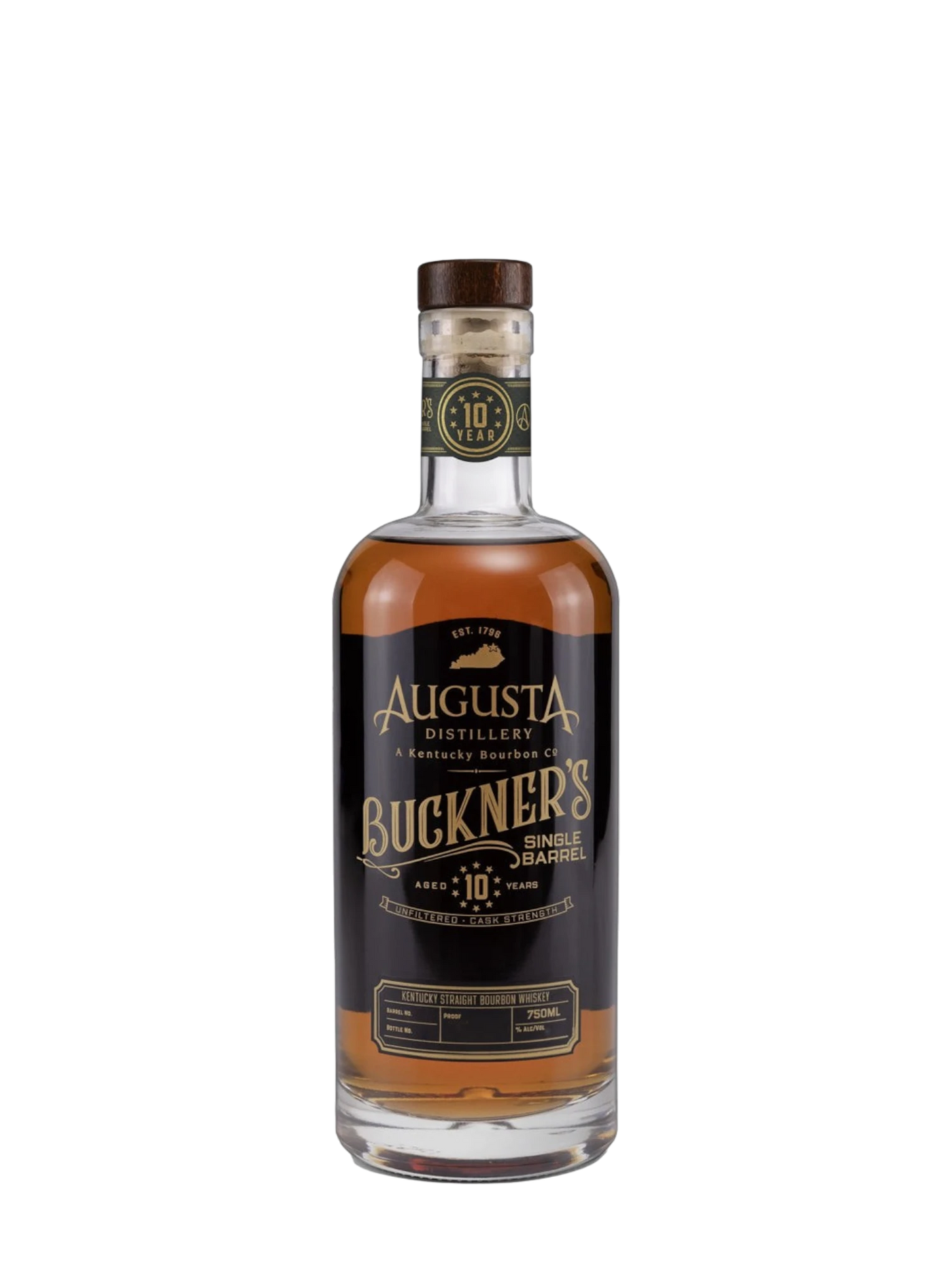 Augusta Buckner's 10 Year Old Store pick Bourbon Whiskey 750ml