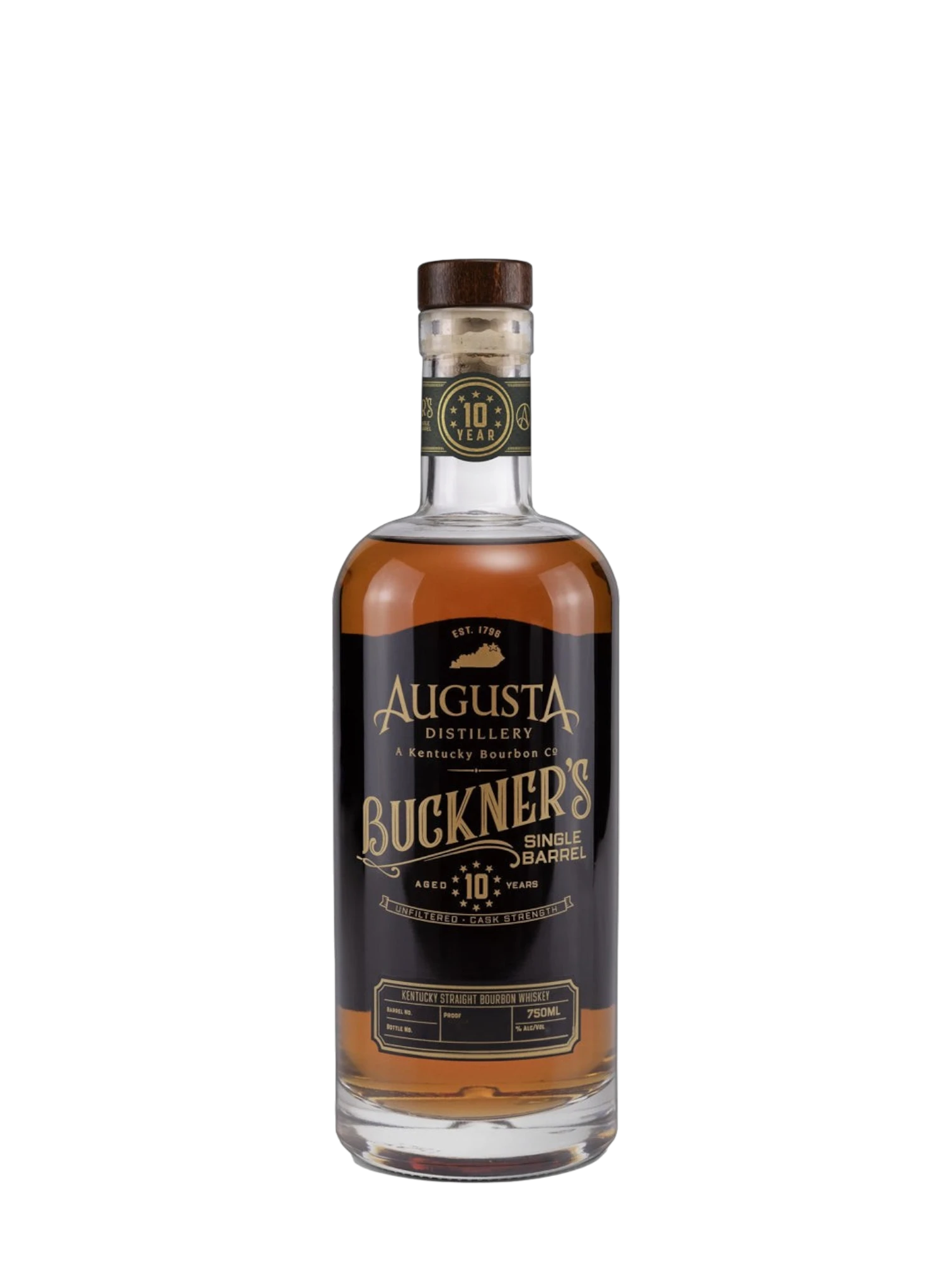 Augusta Buckner's 10 Year Old Store pick Bourbon Whiskey 750ml