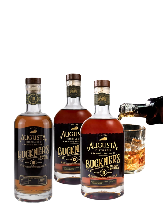 Augusta Distillery 3 Bundle with (2) 13 Year Bottles and a 10 Year Bourbon Whiskey