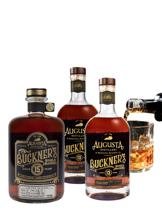Augusta Distillery 3 Bundle with (2) 13 Year Bottles and a 15 Year Bottle Bourbon Whiskey