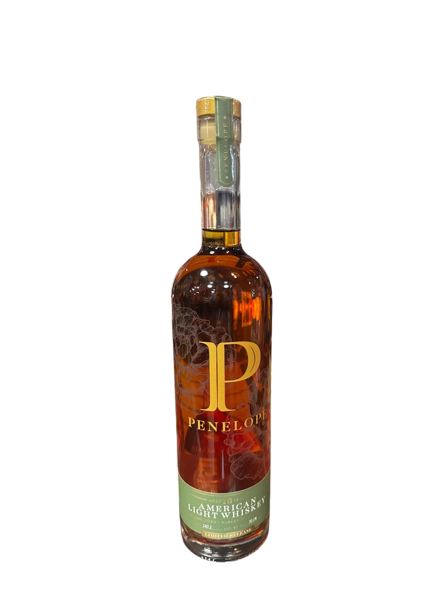 Penelope American Light Whiskey 18 Year  140.2 Proof Hazmat