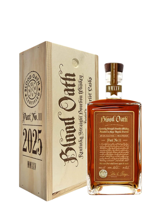 Blood Oath Bourbon Whiskey Pact No.11 ,2025, 750ML
